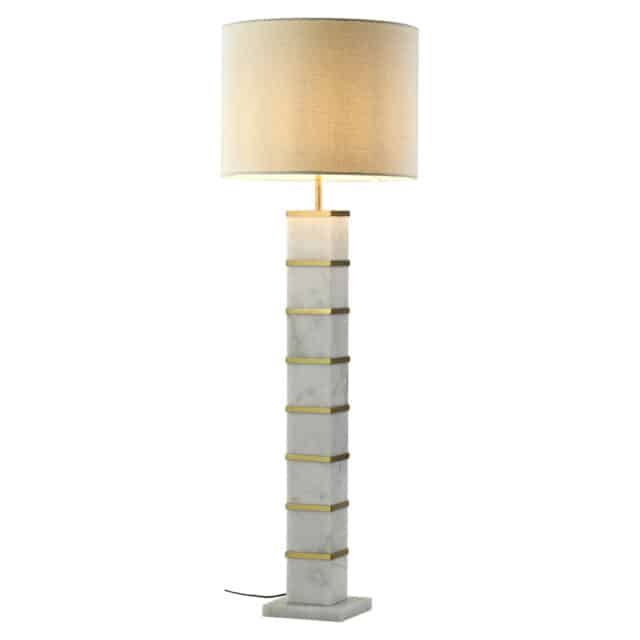 Richmond Interiors vloerlamp 50x50x152 cm Celinae marmer
