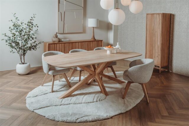 Tower Living eettafel Crotone acacia