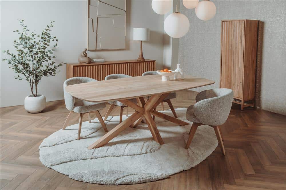 Tower Living eettafel Crotone acacia Tower Living eettafel Crotone acacia