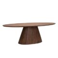 Tower Living eettafel Premana ovaal bruin mangohout