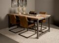 Tower Living eettafel Venetie oud teak