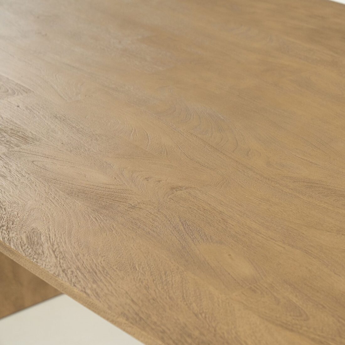 blad Eleonora eettafel Lune 240x105x77 cm mangohout naturel