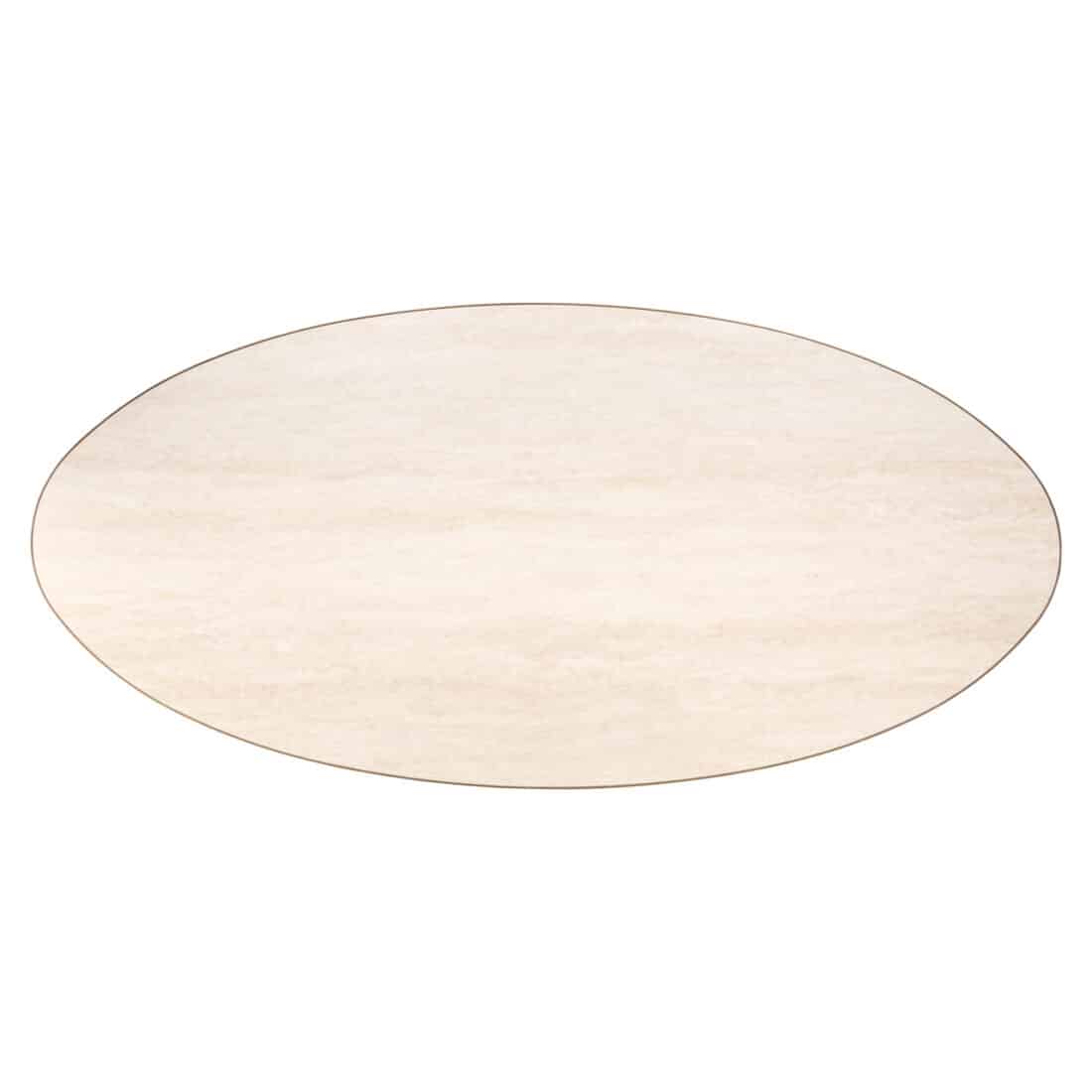 blad Richmond Interiors eettafel Tivoli 230 cm ovaal keramiek