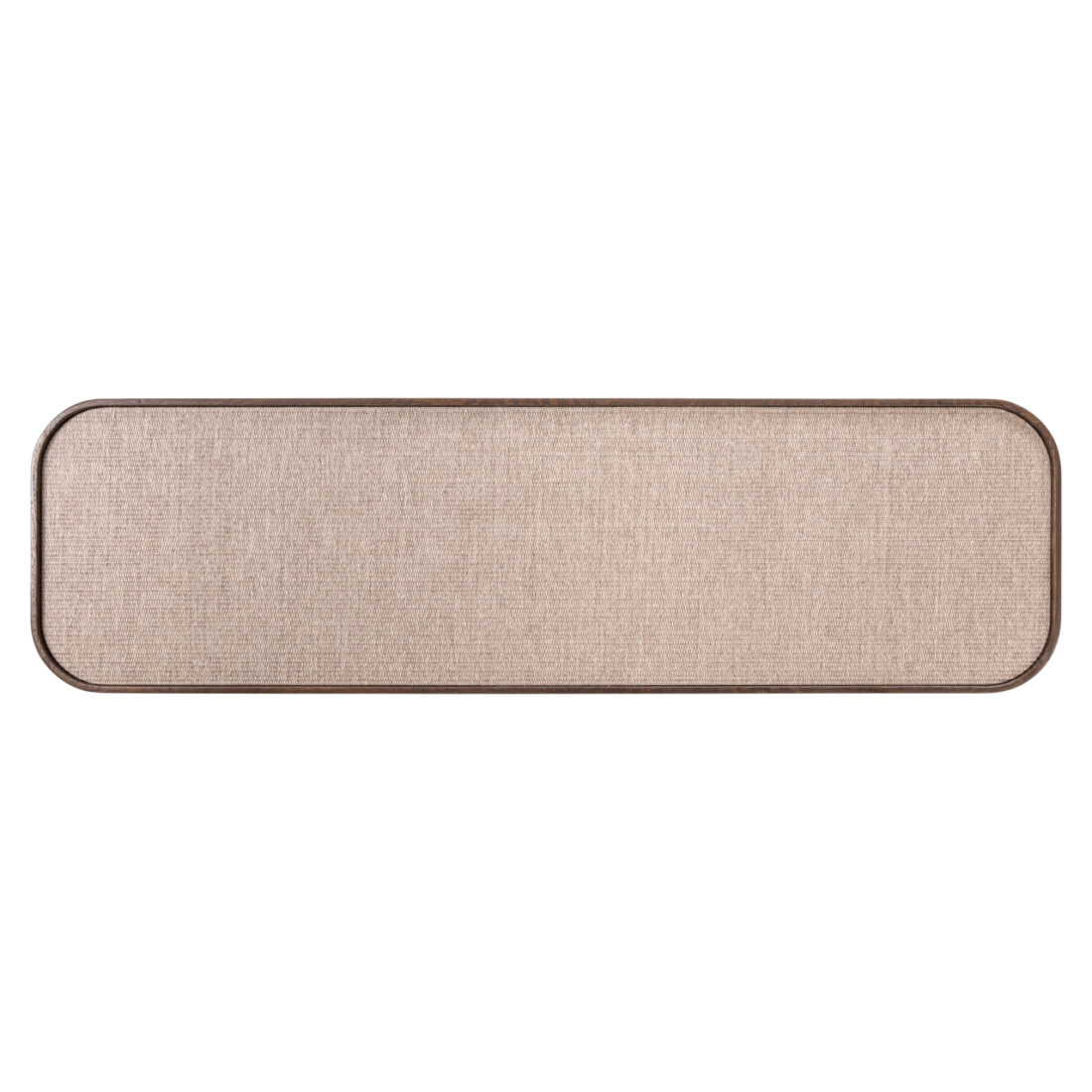 blad Richmond Interiors wandtafel Willox 140x40x85 cm linnen glas