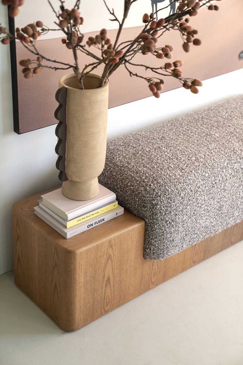 Eleonora Bankje George Taupe Eleonora Bankje George Taupe