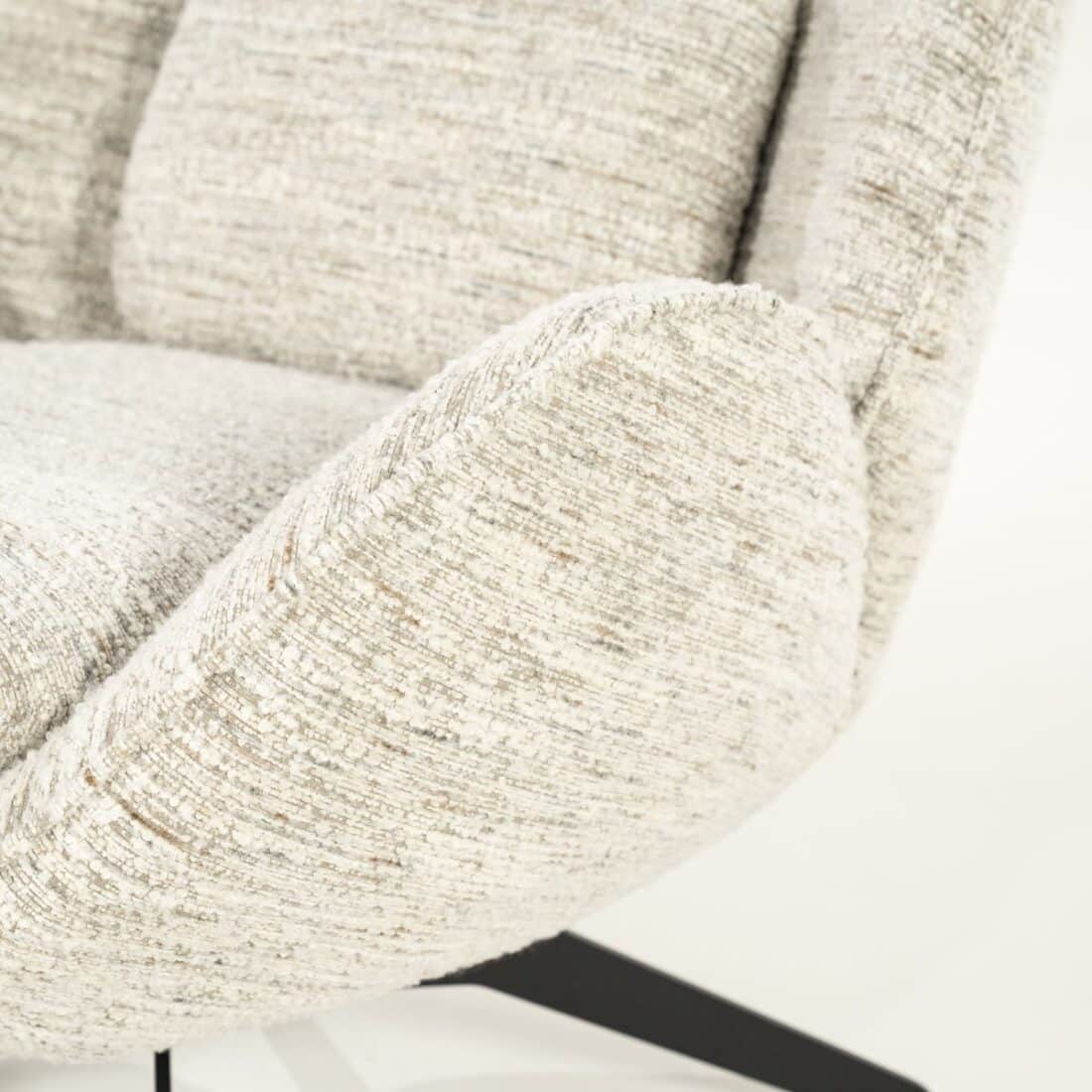 Eleonora Fauteuil Ryan Met Arm Beige Eleonora Fauteuil Ryan Met Arm Beige