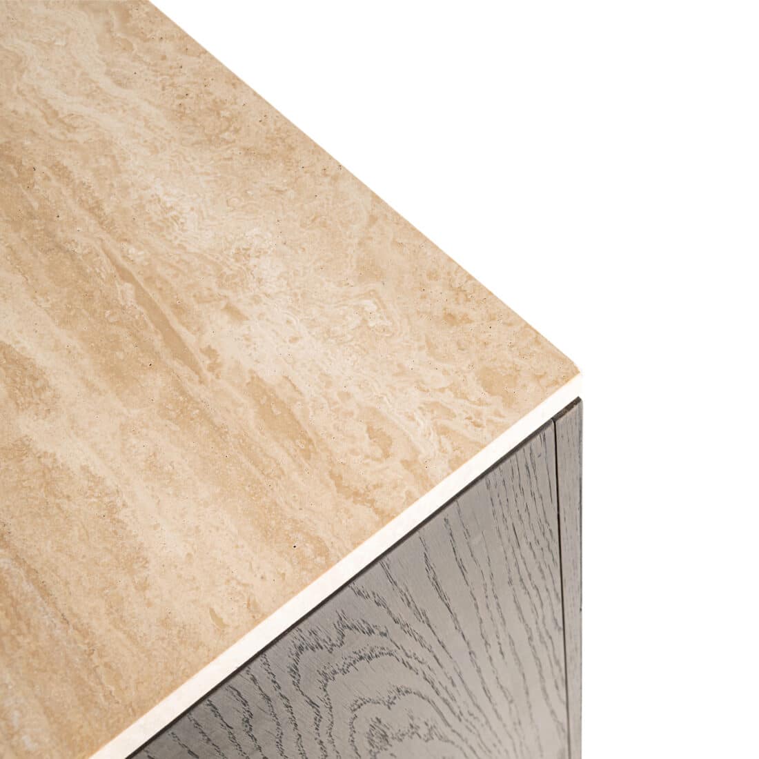 detailfoto Richmond Interiors dressoir Claremont 225x46x90 cm travertin