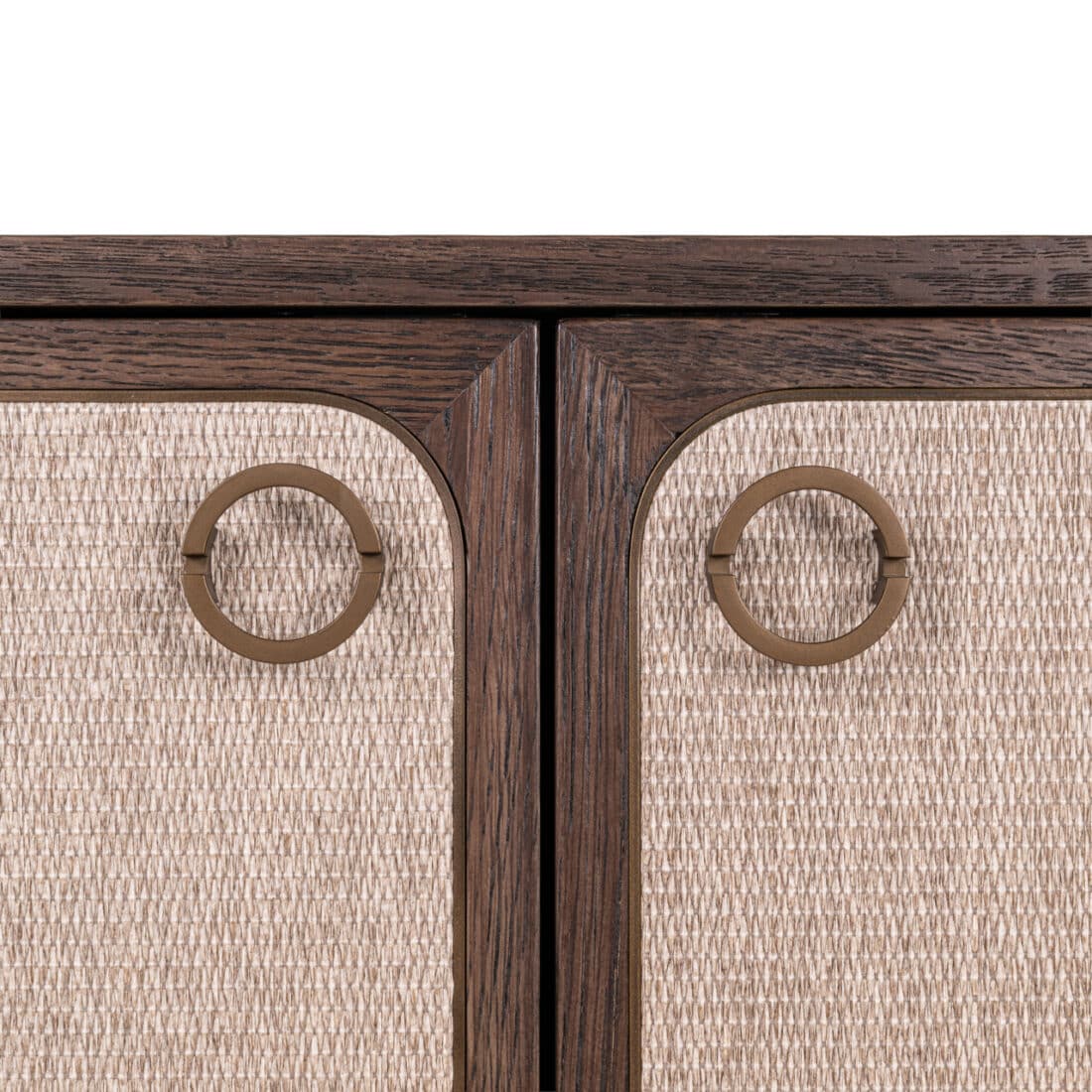 detailfoto Richmond Interiors dressoir Willox 90x45x86 cm linnen glas