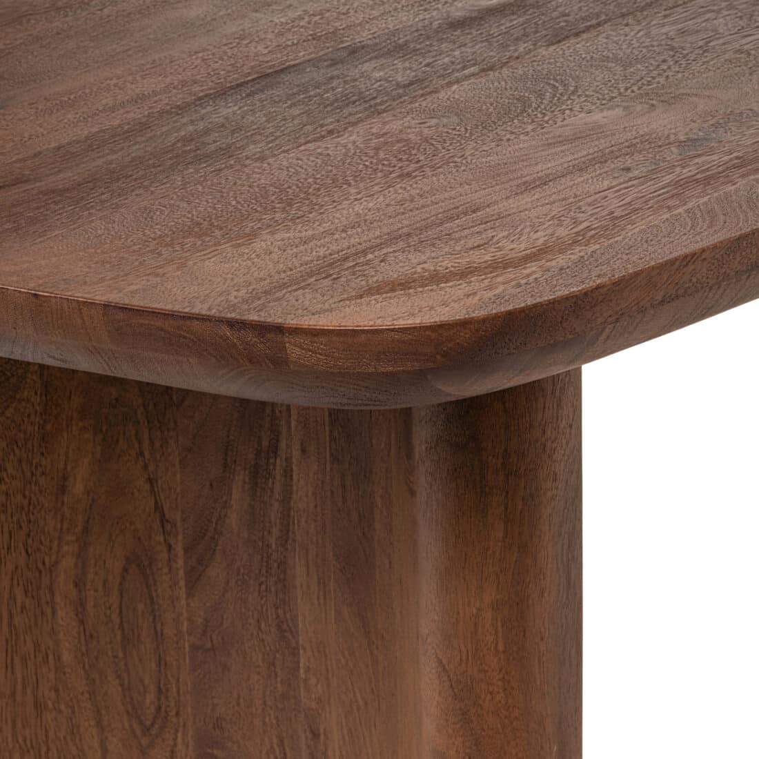 detailfoto Richmond Interiors eettafel Baldwin 270 cm mangohout