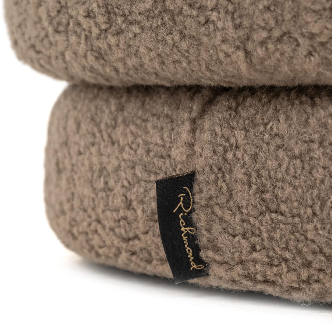 detailfoto Richmond Interiors kids draaifauteuil Teddy taupe