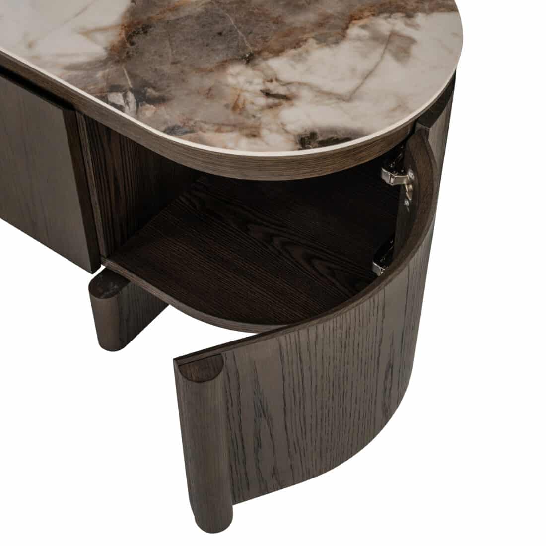 detailfoto Richmond Interiors tv meubel Langford 220x44,5x45 cm keramiek