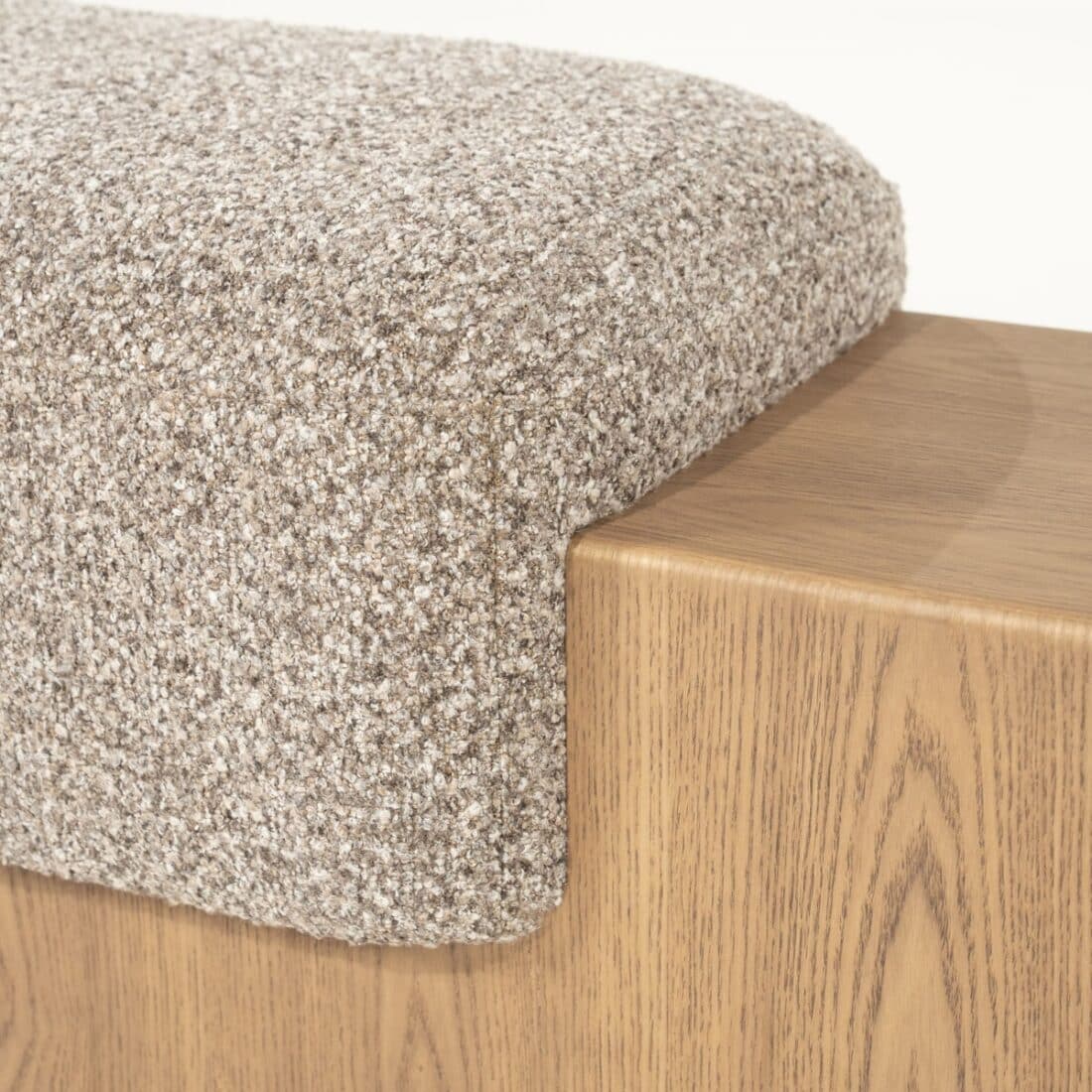 detailfoto detailfoto Eleonora bankje George taupe detailfoto detailfoto Eleonora bankje George taupe