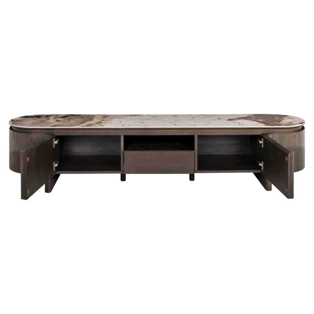 open Richmond Interiors tv meubel Langford 220x44,5x45 cm keramiek