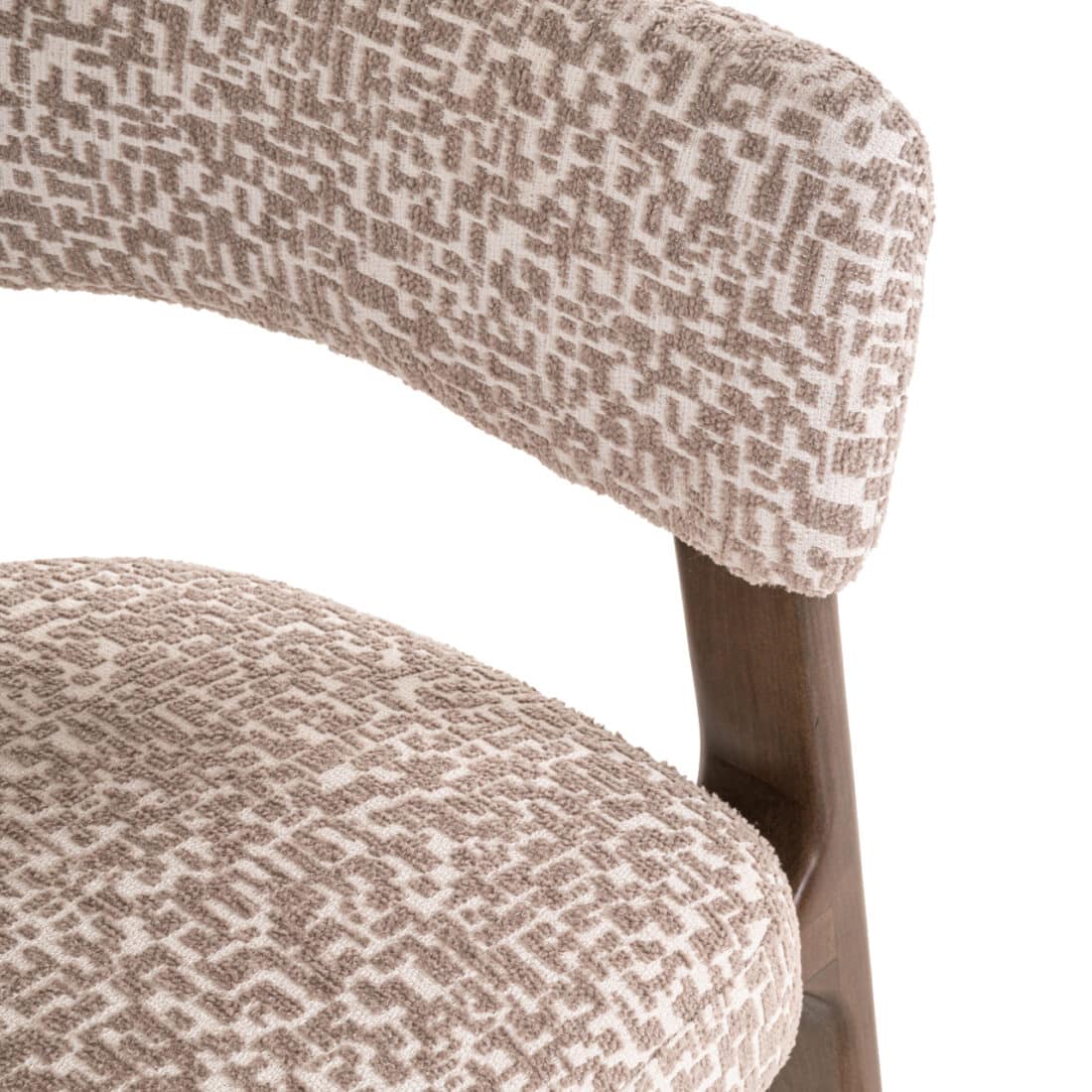 stof Richmond Interiors eetkamerstoel Contigo met arm natural geo stof Richmond Interiors eetkamerstoel Contigo met arm natural geo