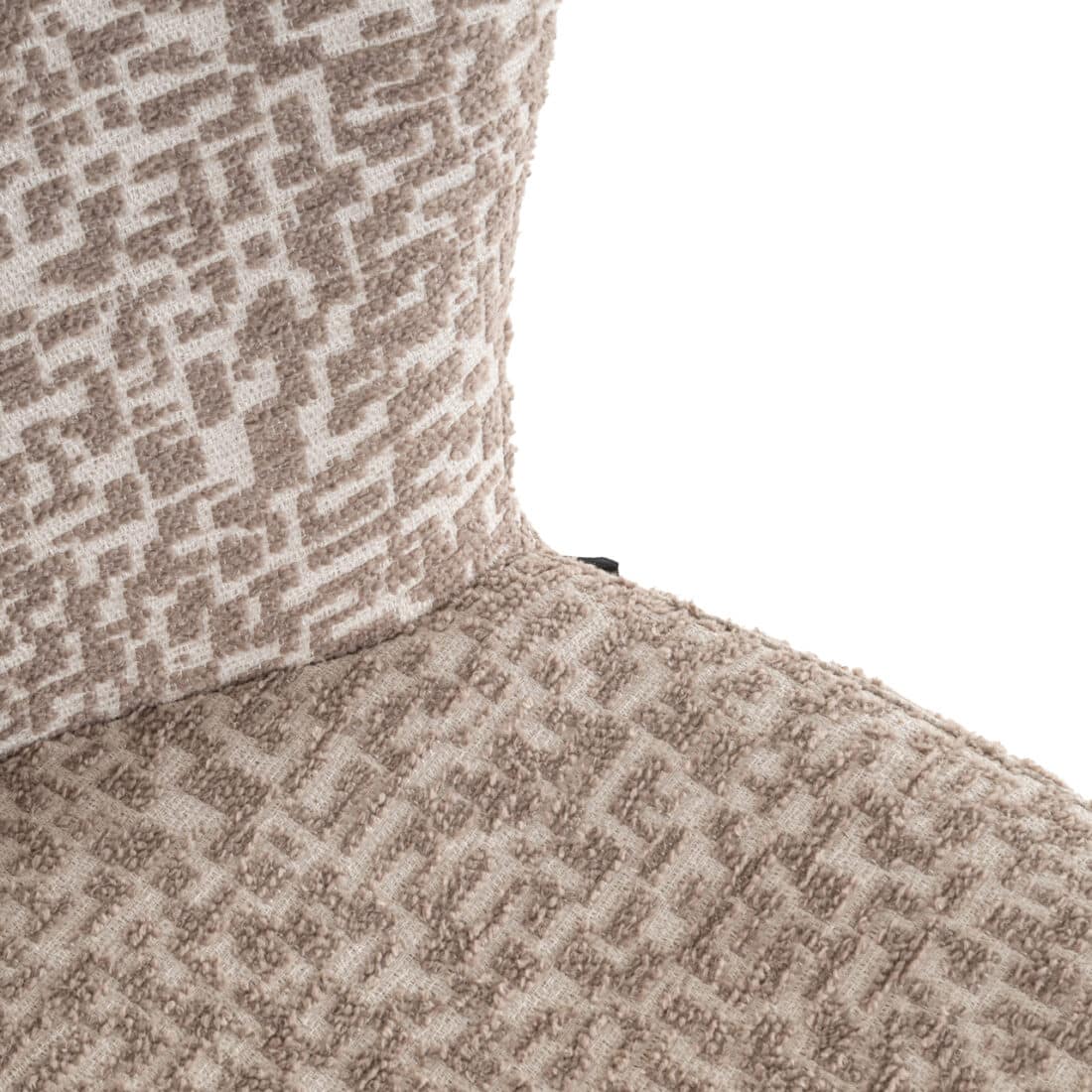 stof Richmond Interiors eetkamerstoel Sergio natural geo