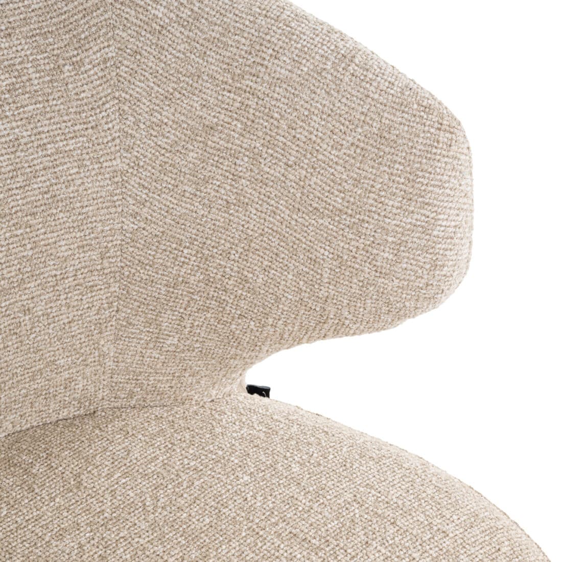 stof Richmond interiors eetkamerstoel Zenith draaibaar biscotti