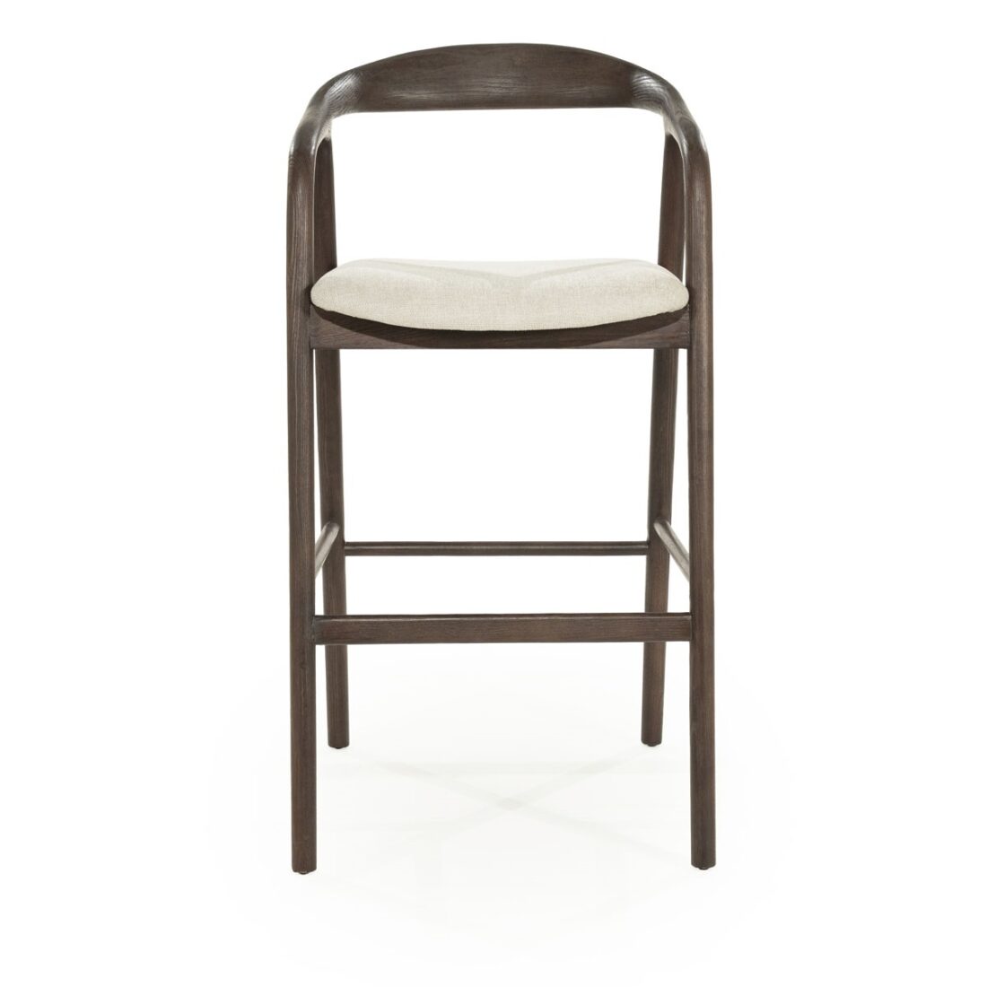 voorkant Eleonora barkruk Rayven donkerbruin