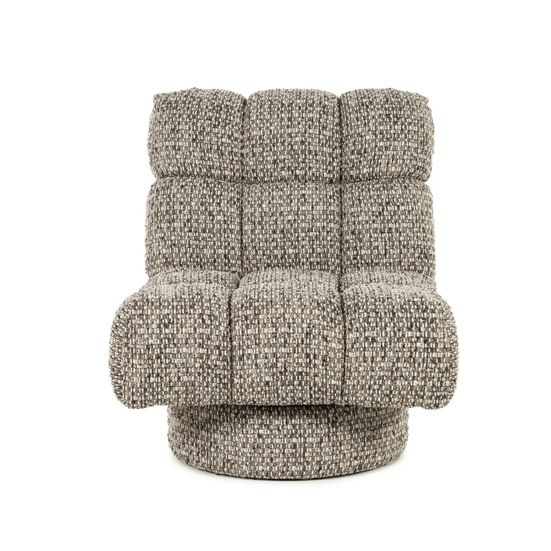 voorkant Eleonora fauteuil Fenna taupe