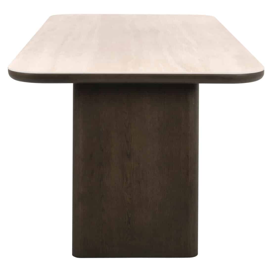 zijkant Richmond Interiors eettafel Nando 270 cm keramiek