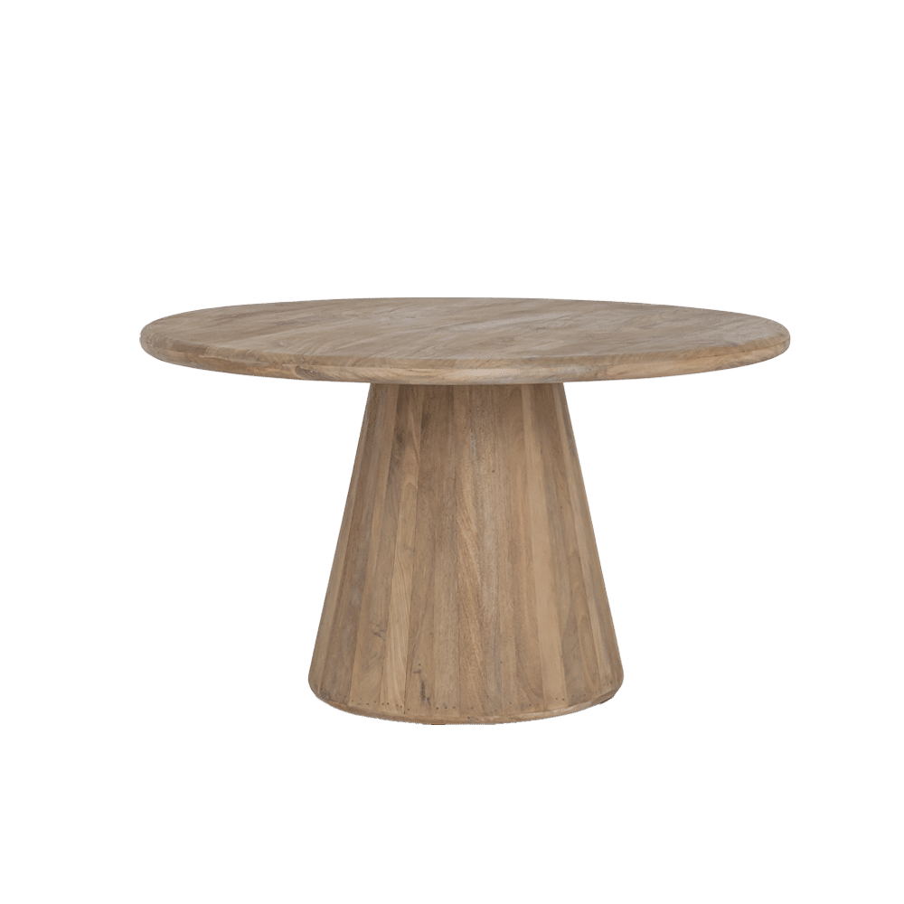 Tower Living eettafel Asti 130 cm rond mangohout naturel