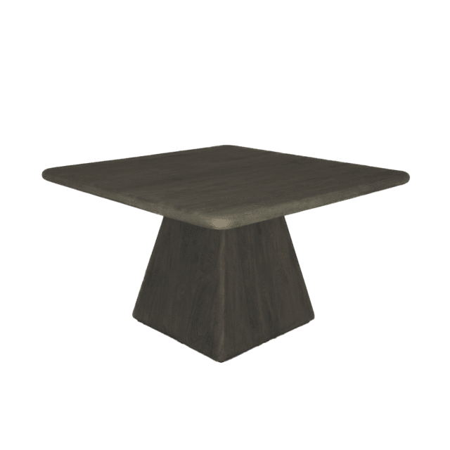 Tower Living eettafel Asti 150 cm vierkant mangohout olijfbruin