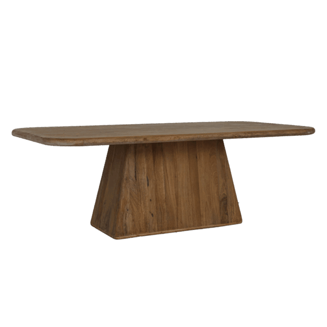 Tower Living eettafel Asti rechthoek 180x100x76 cm mangohout bruin