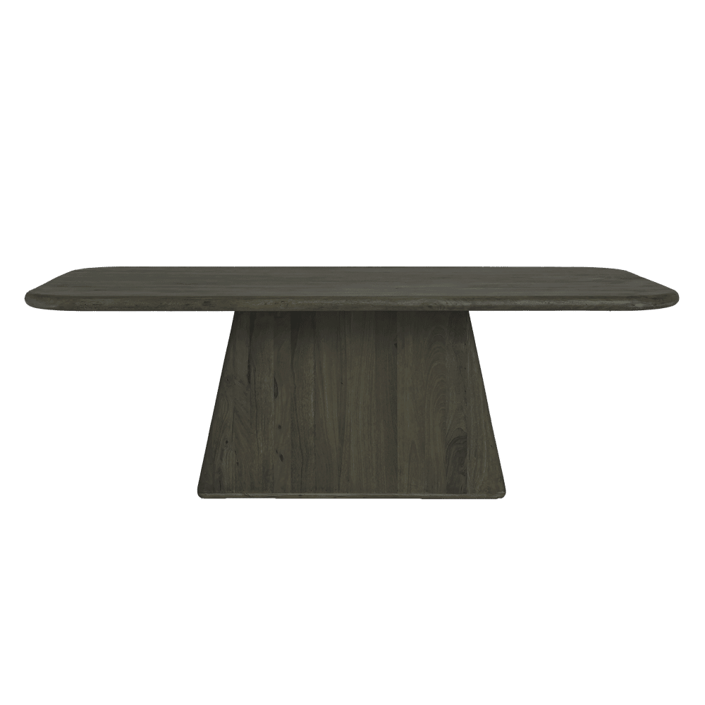 Tower Living eettafel Asti rechthoek 180x100x76 cm mangohout olijfbruin