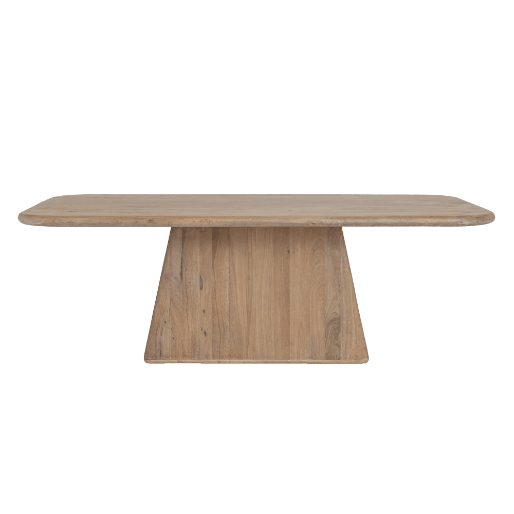 Tower Living eettafel Asti rechthoek 200x100x76 cm mangohout naturel Tower Living eettafel Asti rechthoek 200x100x76 cm mangohout naturel