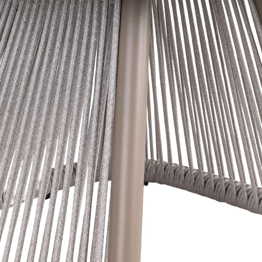 Richmond Interiors Outdoor Eetkamerstoel Draaibaar Nuba Grijs