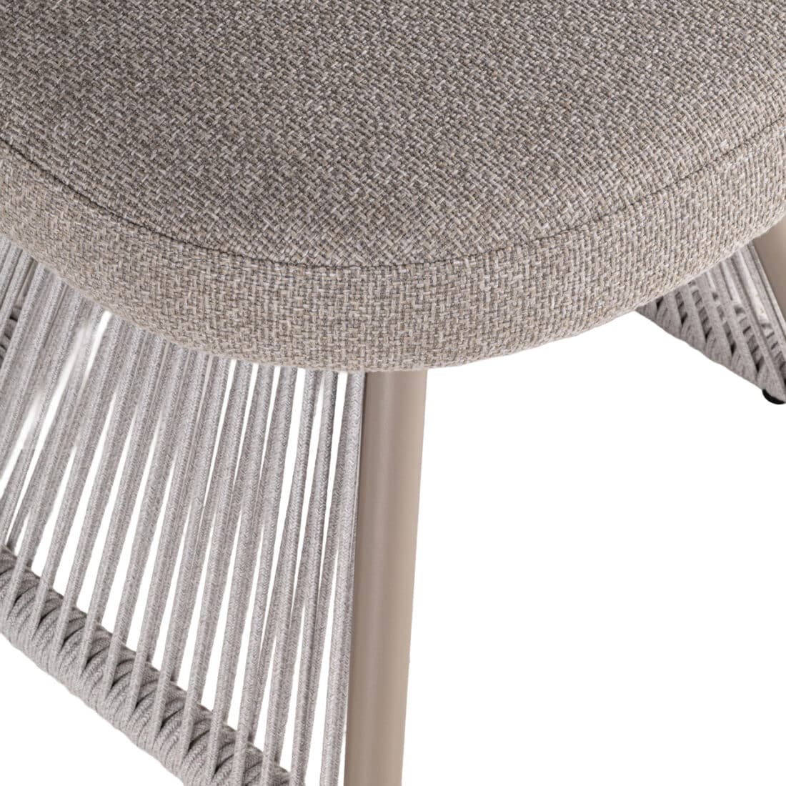 Richmond Interiors Outdoor Eetkamerstoel Draaibaar Nuba Grijs