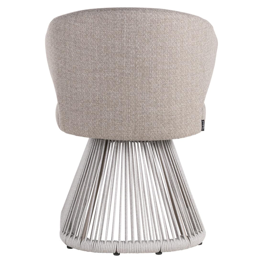 Richmond Interiors Outdoor Eetkamerstoel Draaibaar Nuba Grijs