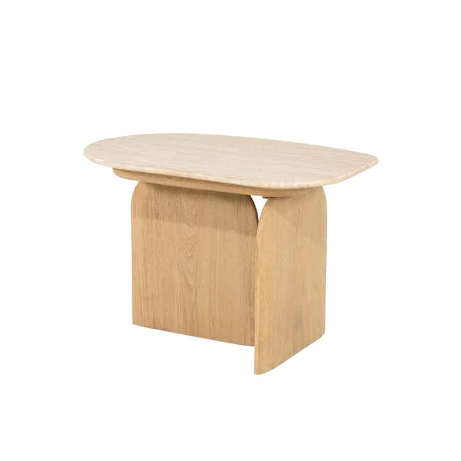 Eleonora bijzettafel Lova 60x38x40 cm eiken Eleonora bijzettafel Lova 60x38x40 cm eiken