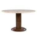 Eleonora eettafel Ted 130 cm rond marmer
