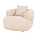 Eleonora fauteuil Bruno met arm beige
