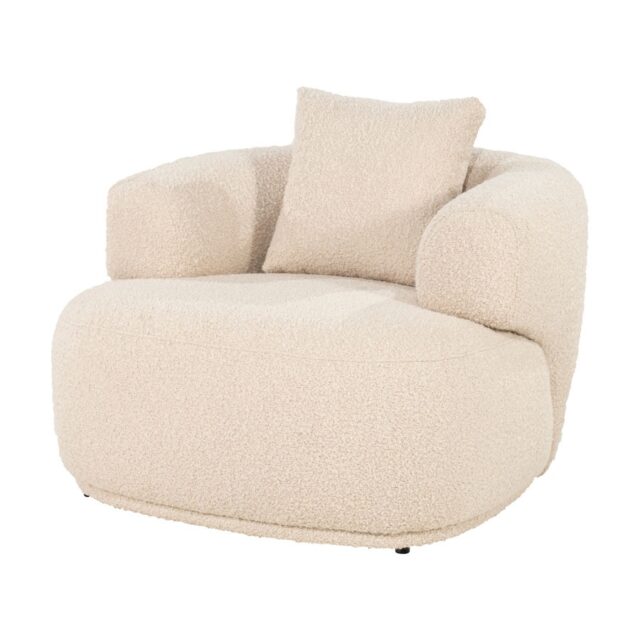 Eleonora fauteuil Bruno met arm beige