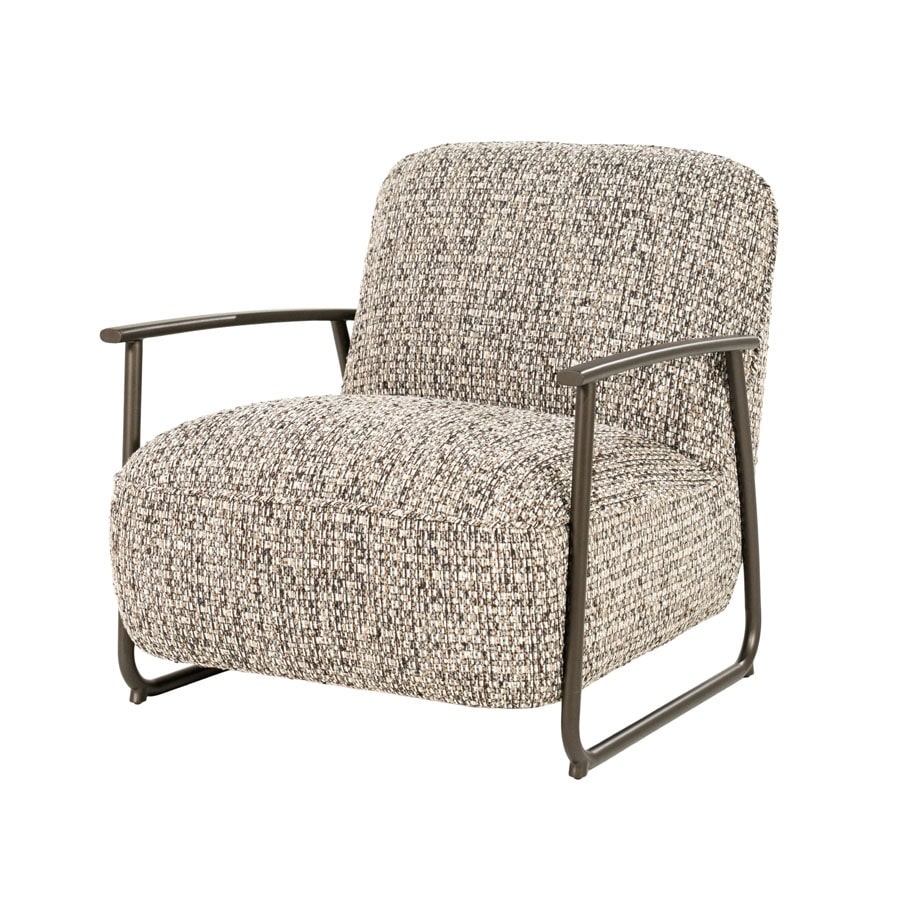 Eleonora fauteuil Norel met arm taupe