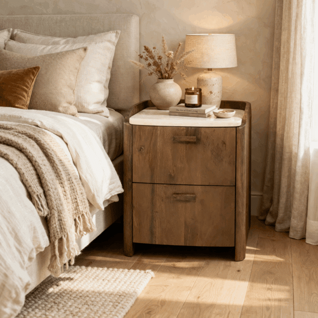 Eleonora ladekast Mabel 44x38x50 cm marmer