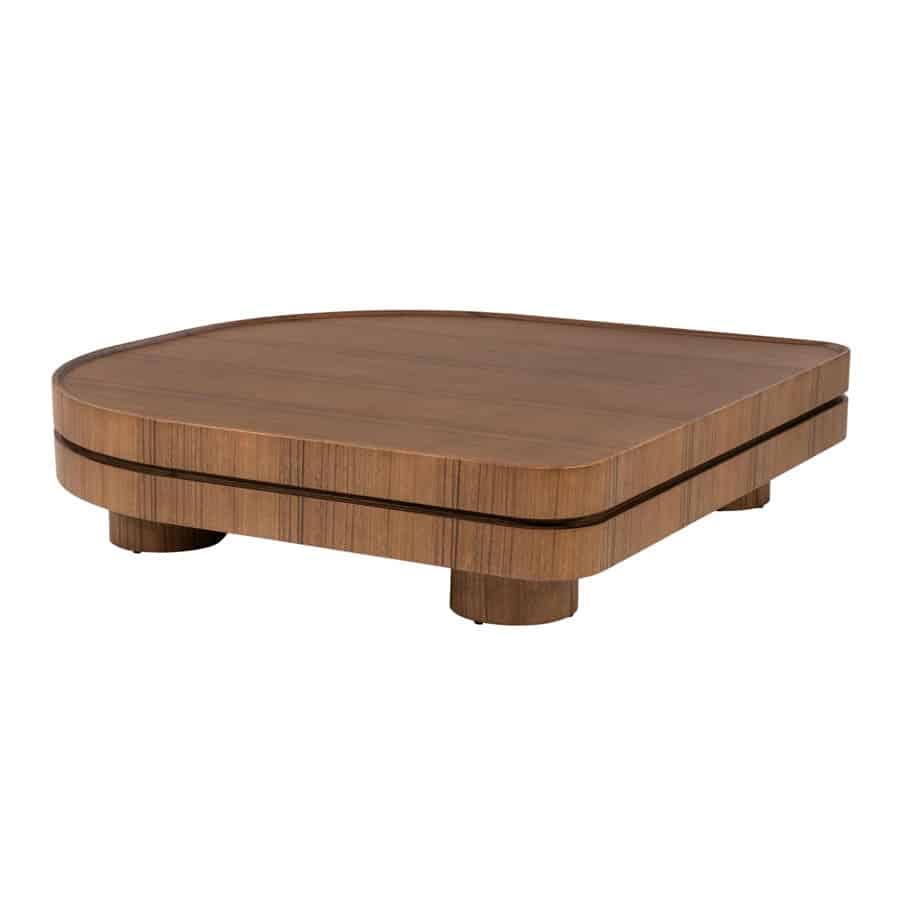 Eleonora salontafel Arcus 122x122x30 cm hout Eleonora salontafel Arcus 122x122x30 cm hout