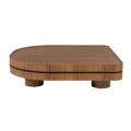 Eleonora salontafel Arcus 122x122x30 cm hout
