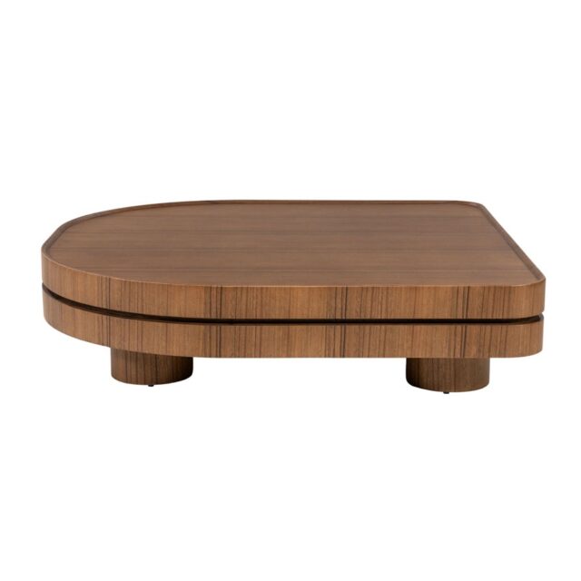 Eleonora salontafel Arcus 122x122x30 cm hout