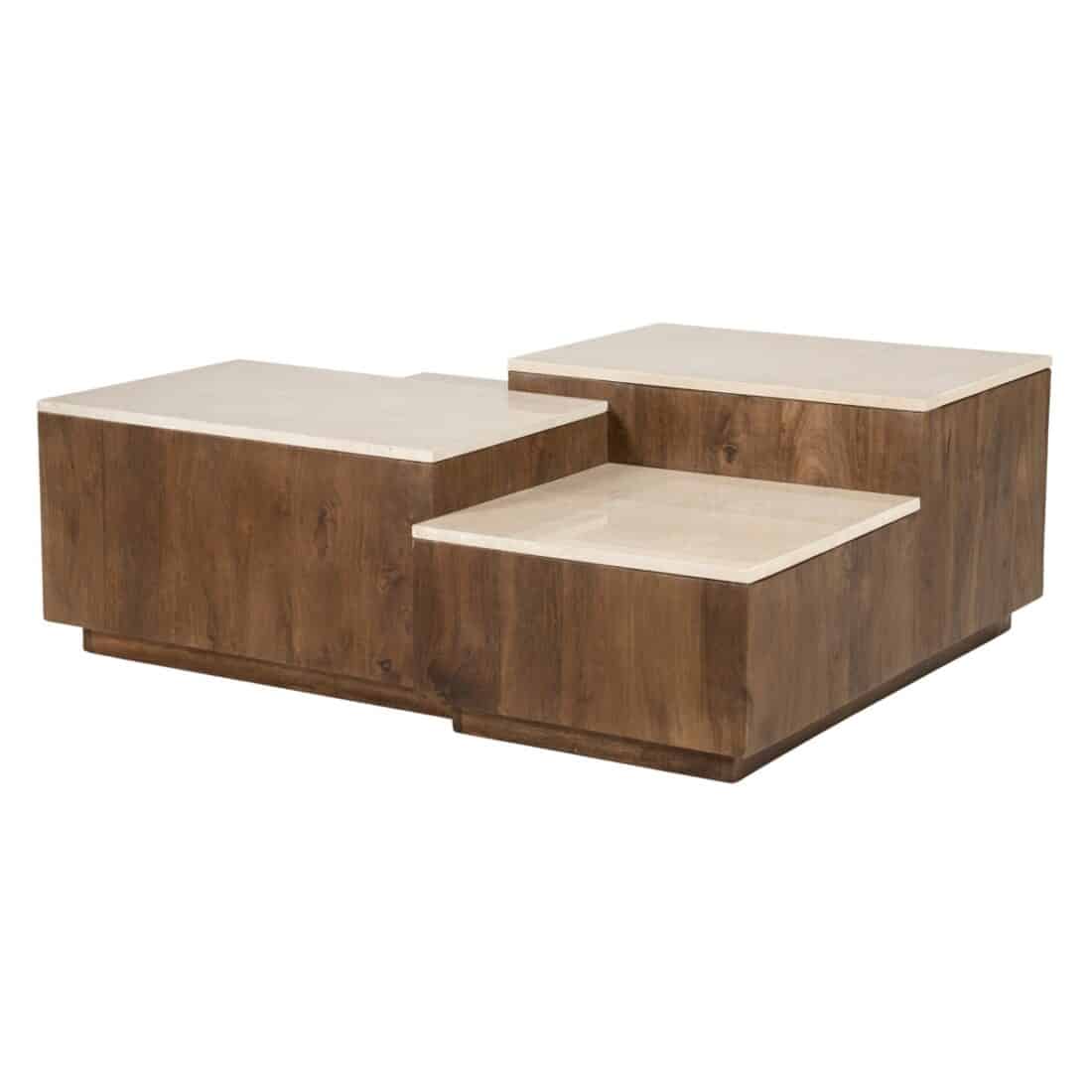 Eleonora salontafel Quido 105x89x37 cm marmer
