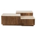 Eleonora salontafel Quido 105x89x37 cm marmer