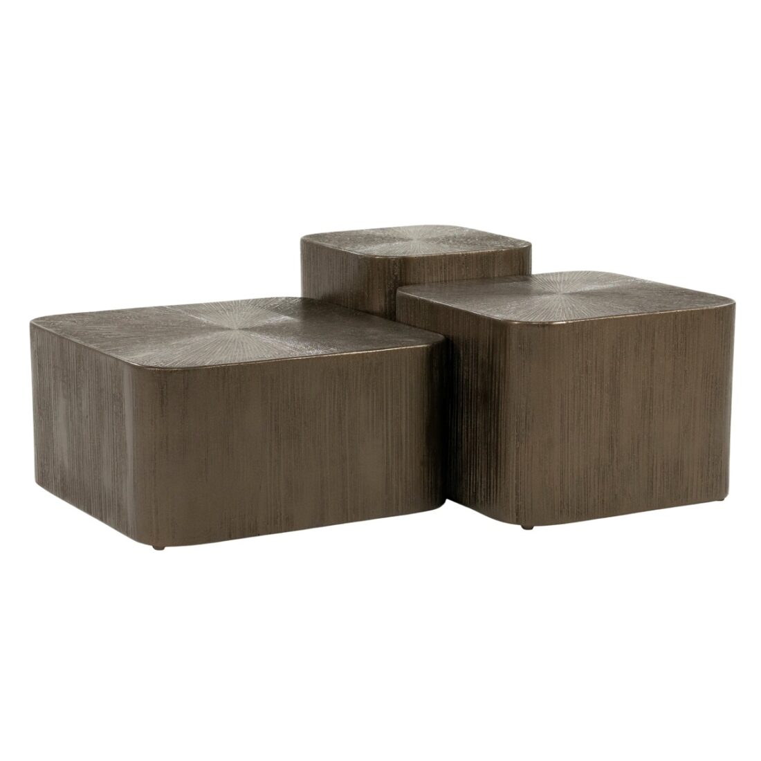 Eleonora salontafel Silva set van 3 hout
