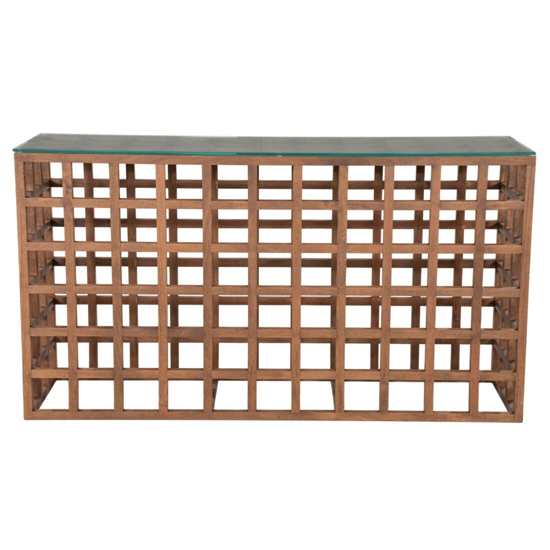 Eleonora sidetable Heras 140x40x76 cm glas