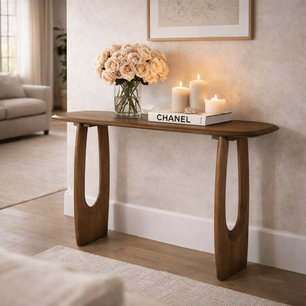 Eleonora sidetable Phoebe 150x40x80 cm mangohout