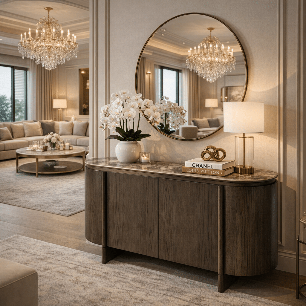 Richmond Interiors dressoir Langford 120x44,5x77 cm keramiek