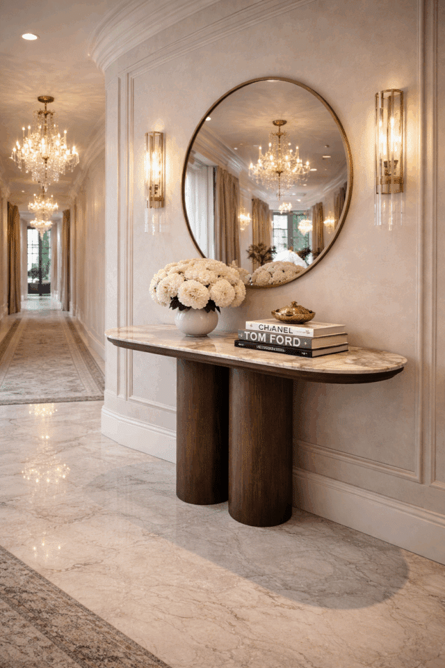 Richmond Interiors Wandtafel Langford 120x40x75 5 Cm Keramiek