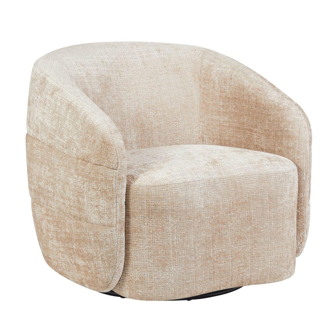 Starfurn Draaibare Fauteuil Yara Beige Starfurn Draaibare Fauteuil Yara Beige