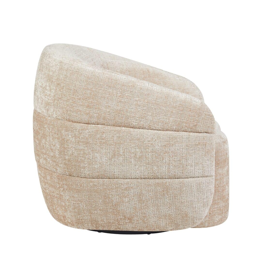 Starfurn Draaibare Fauteuil Yara Beige Starfurn Draaibare Fauteuil Yara Beige