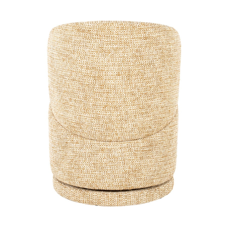 achterkant Eleonora eetkamerstoel Sulo draaibaar mosterd